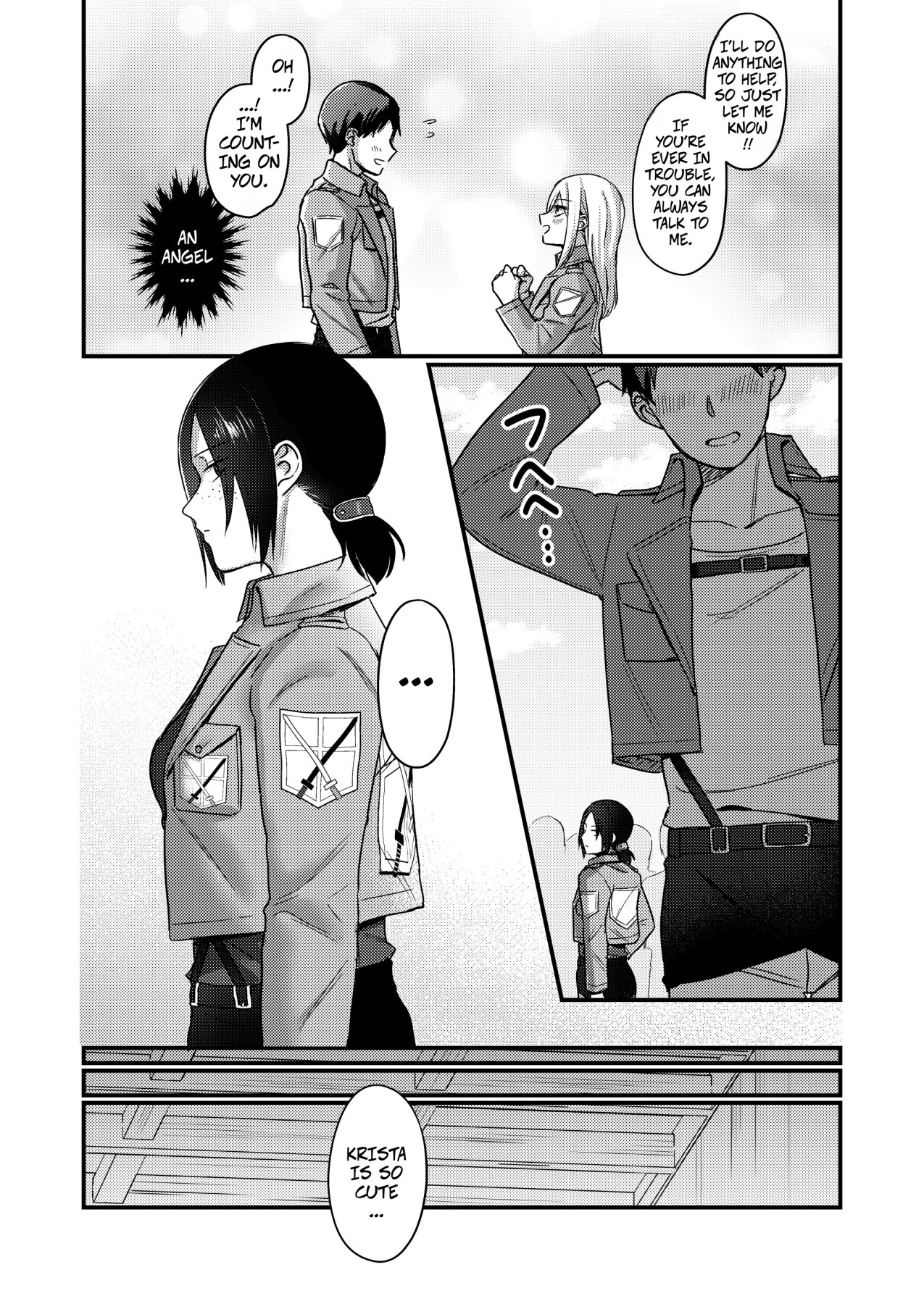 Hentai Manga Comic-I Love You Ymir, Marry Me!-Read-3